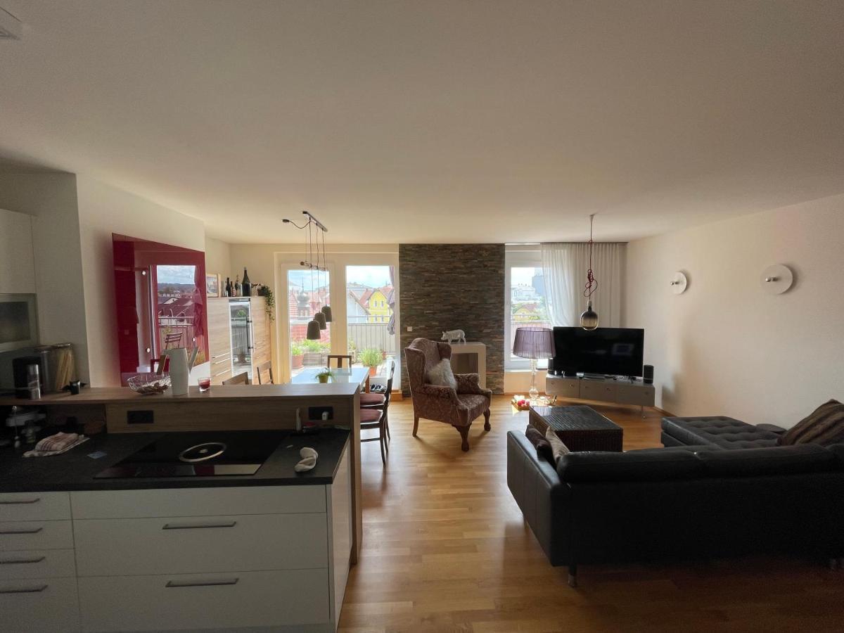 Penthouse Wohnung Am Radweg Mit Dachterasse Waidhofen an der Thaya Exterior foto