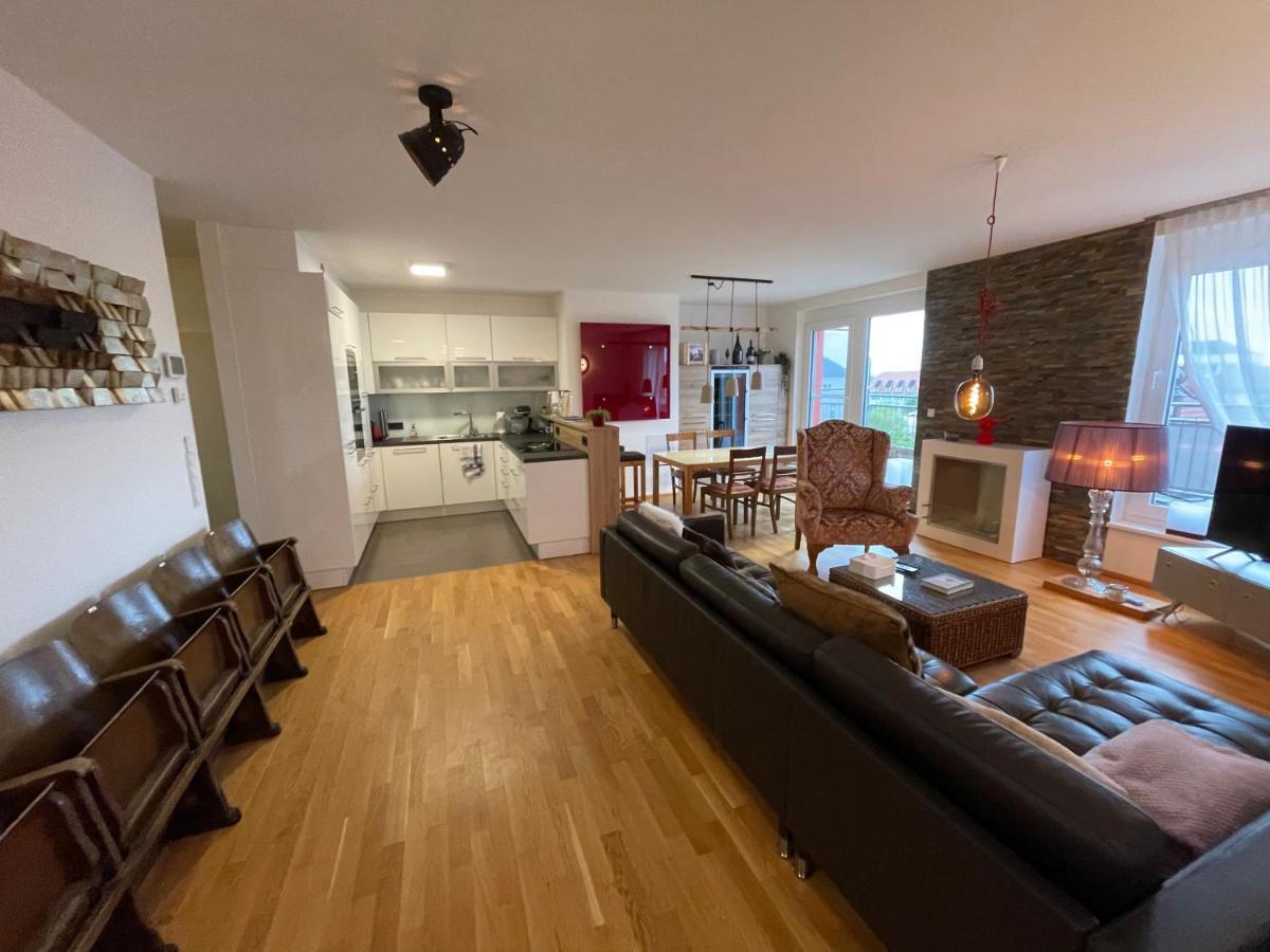 Penthouse Wohnung Am Radweg Mit Dachterasse Waidhofen an der Thaya Exterior foto